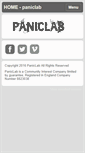Mobile Screenshot of paniclab.co.uk